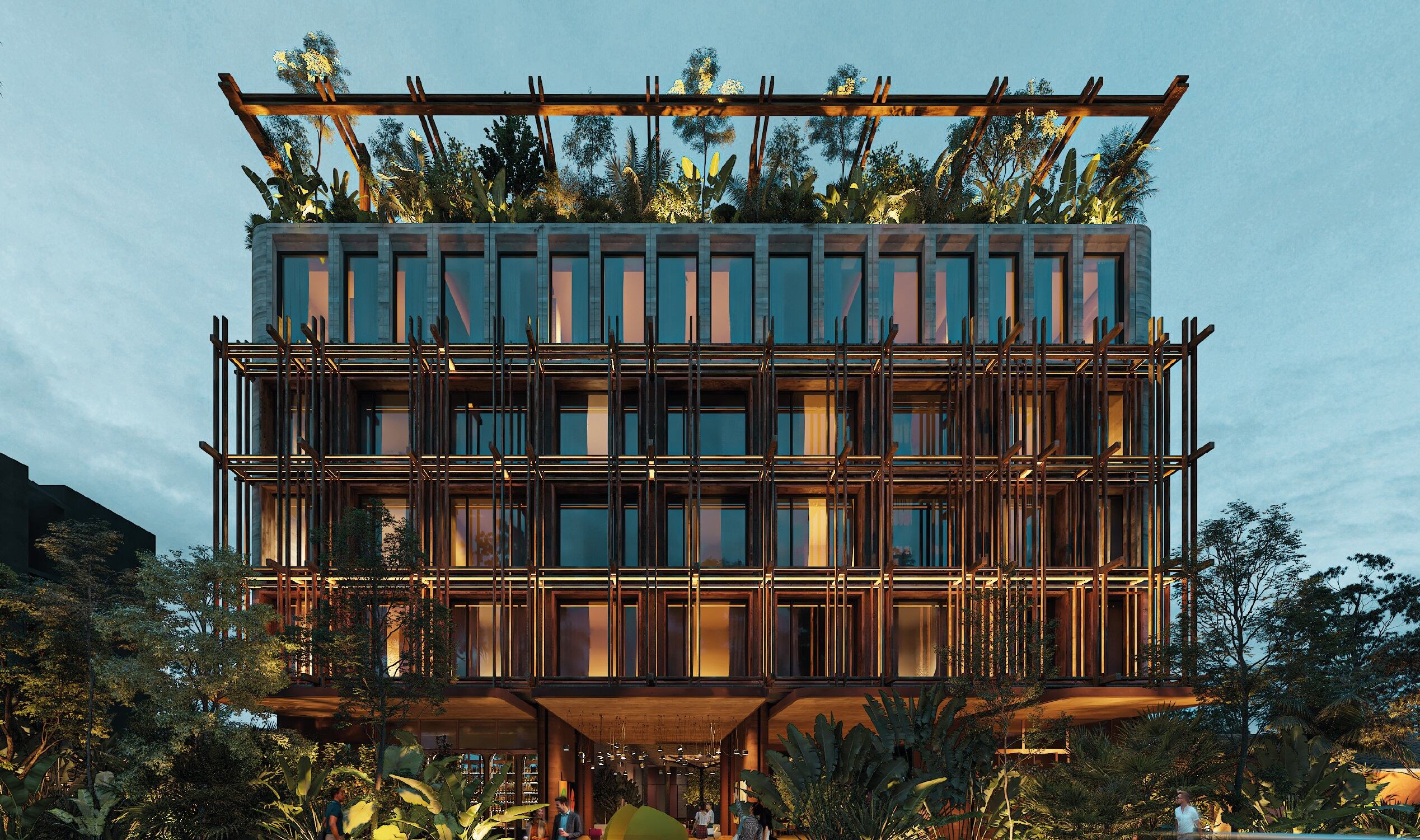 The Cut, ubicado en el barrio Manila, en el exclusivo sector El Poblado, combina un hotel de cien habitaciones, un hub gastronómico en el que se entrelazan cuatro restaurantes, café, locales comerciales y el rooftop bar más grande de la ciudad.