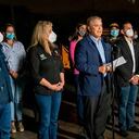 El presidente Iván Duque durante el anuncio de las medidas.