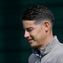 James Rodríguez no disputa un partido desde hace dos meses.