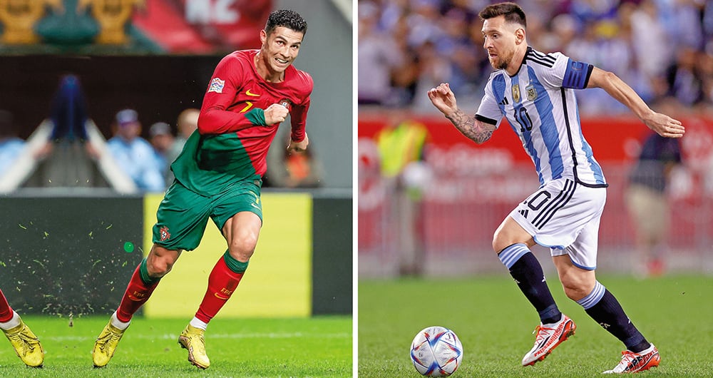    Los ojos del mundo estarán sobre Cristiano Ronaldo y Lionel Messi, quienes llegan al Mundial en el ocaso de sus carreras.