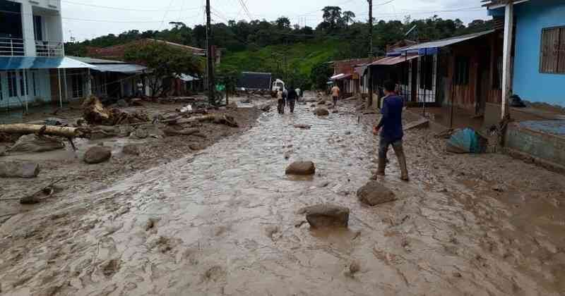 El desastre natural en Mocoa.