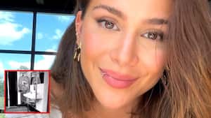 La artista vallecaucana se llevó tremendo susto.