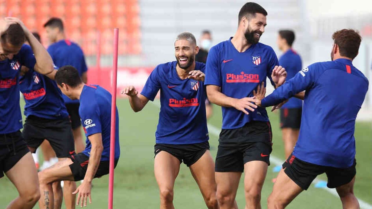 El equipo de Madrid se prepara para su juego de cuartos de final de la Liga de Campeones.