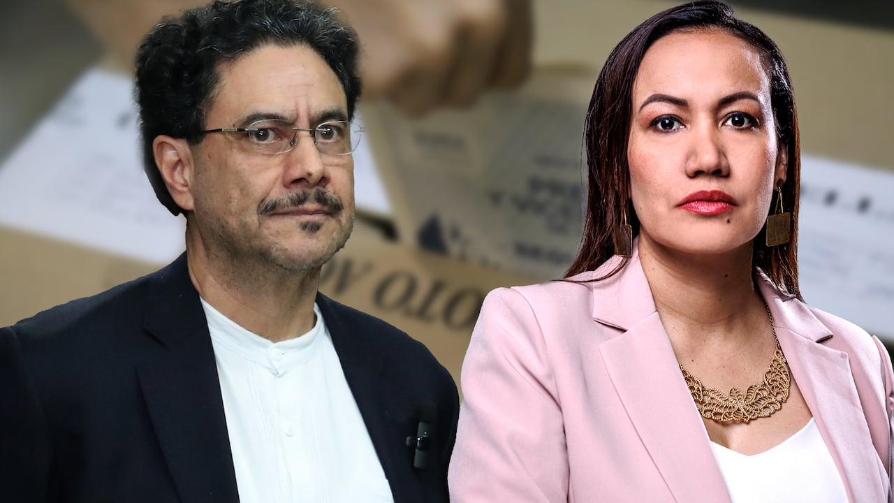 Iván Cepeda, Carolina Corcho.