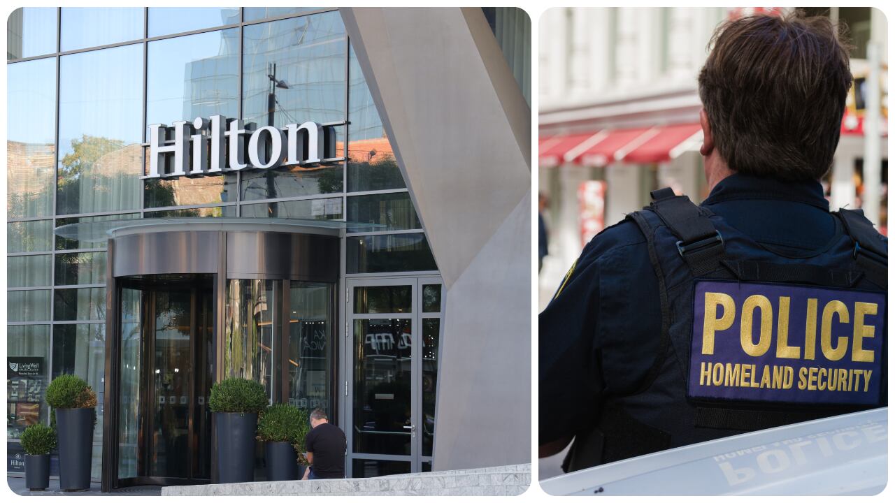 El hotel involucrado es de la compañía Hilton.