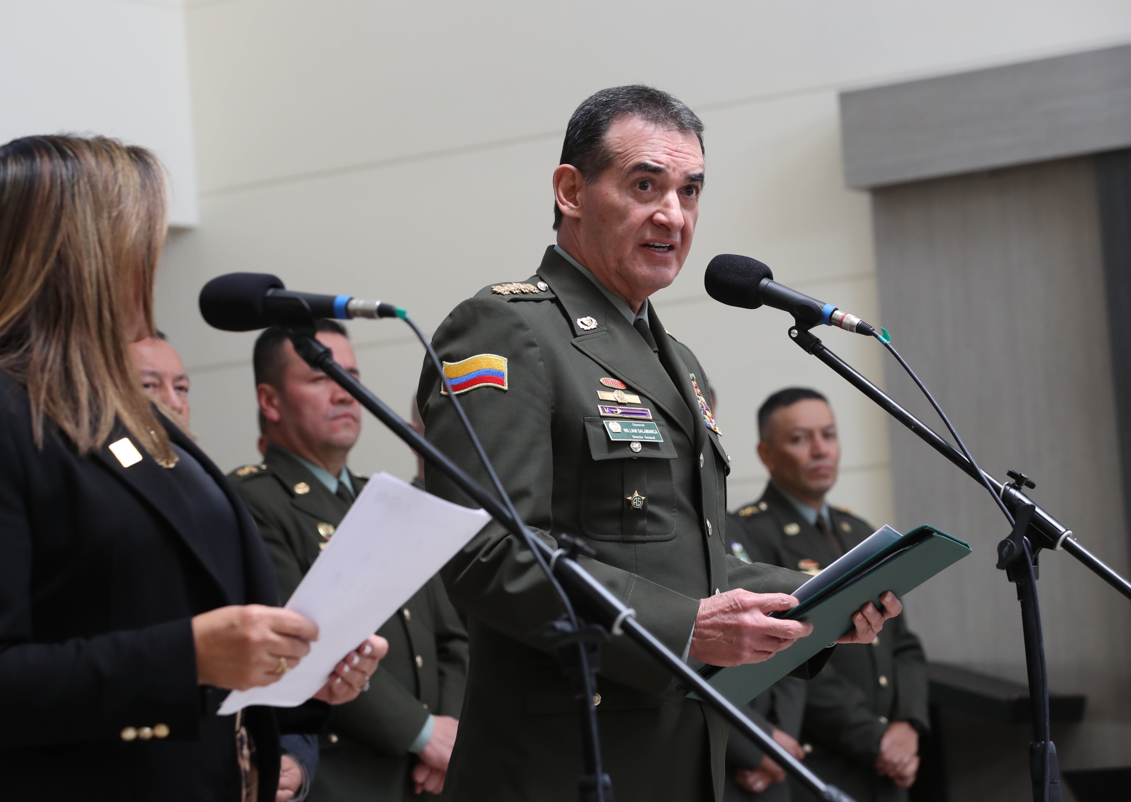 Cumbre Policía Nacional y la Fiscalía Con la señora fiscal Luz Adriana Camargo  ‘Encuentro de Articulación Estratégica Territorial' de la Fiscalía General de la Nación y el  general Salamanca director general de la Policía Nacional