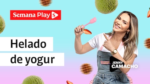 Helado de yogur y té matcha | Jenny Camacho en Postres Saludables