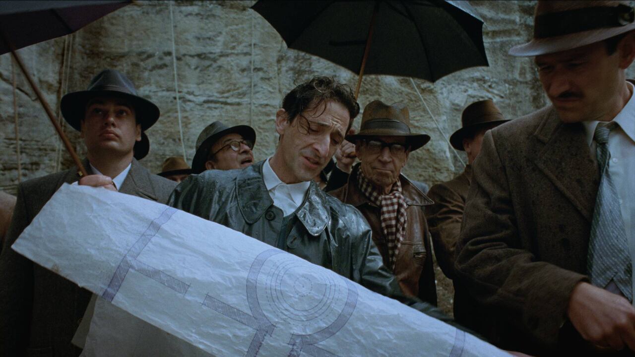 Adrien Brody es László Tóth en 'The Brutalist'.