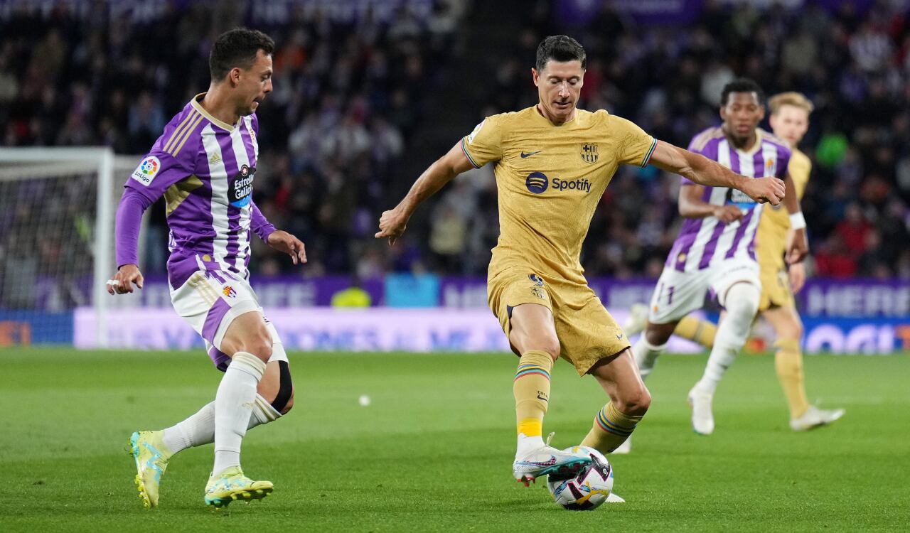 Robert Lewandowski ha estado divorciado con el gol en los últimos juegos.