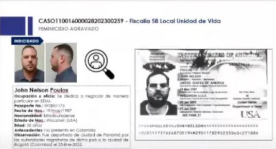 La Fiscalía General pidió medida de aseguramiento contra John Poulos.