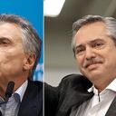Mauricio Macri, presidente de Argentina y Alberto Fernández, candidato peronista. Los dos candidatos prometieron cumplir con el pago de la deuda argentina.