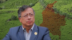Gustavo Petro cultivos coca Colombia