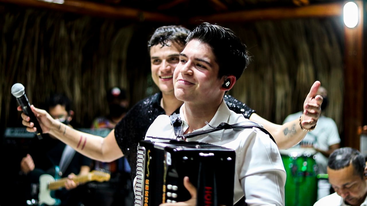 Rubén Lanao Jr. y Silvestre Dangond