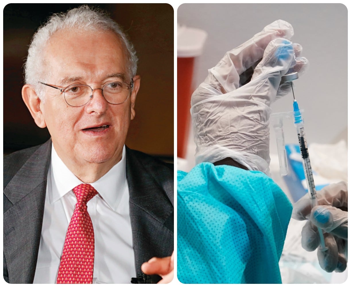 El exministro José Antonio Ocampo señaló que se aplicó cuatro dosis de la vacuna de Pfizer.