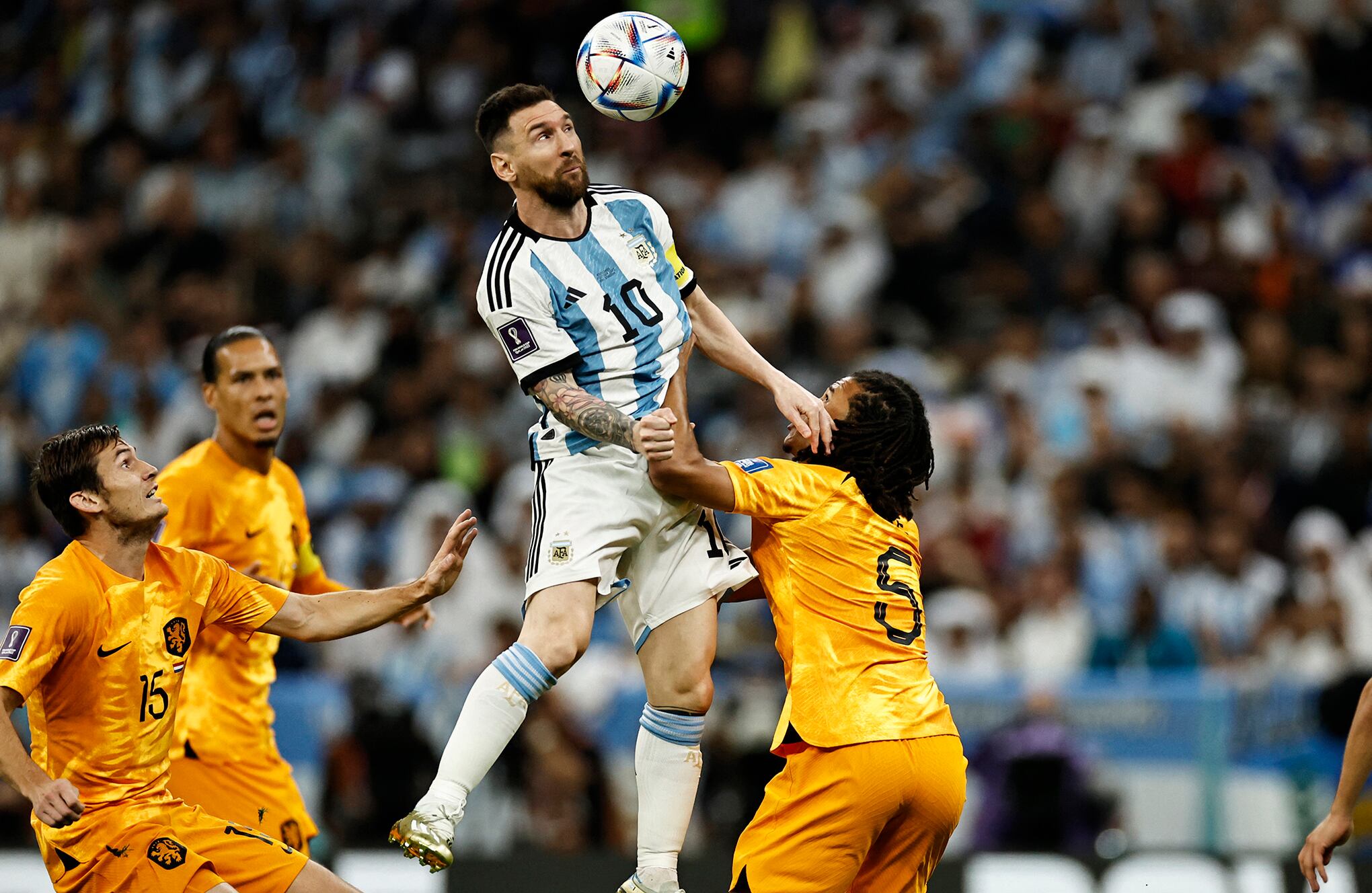 En imágenes : Así se vivieron los primeros partidos de cuarto de final en Qatar 2022