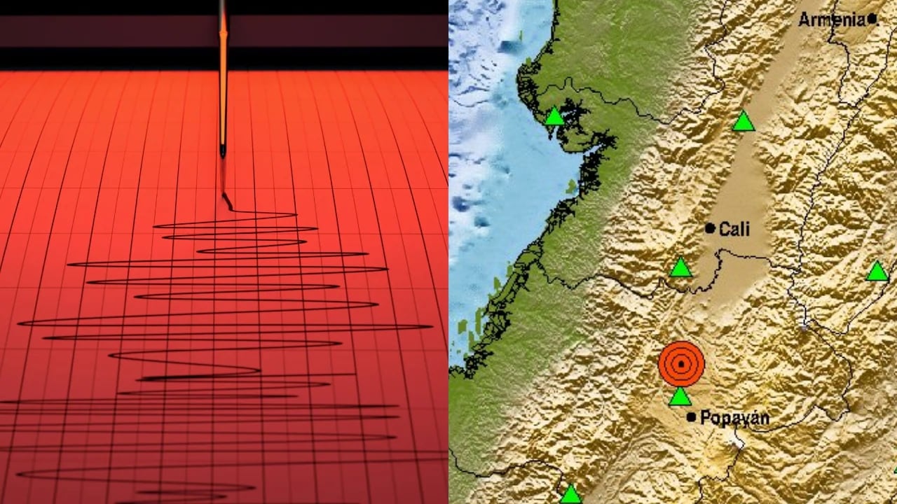 El SGC fue la entidad que reportó el movimiento telúrico.