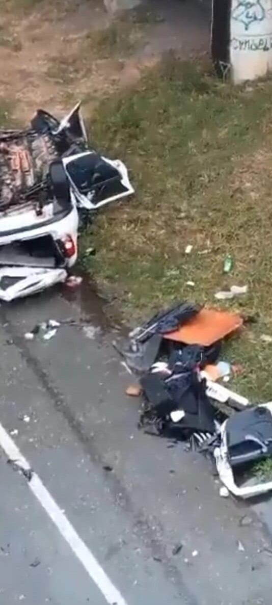 Accidente vía Palmira - Cali