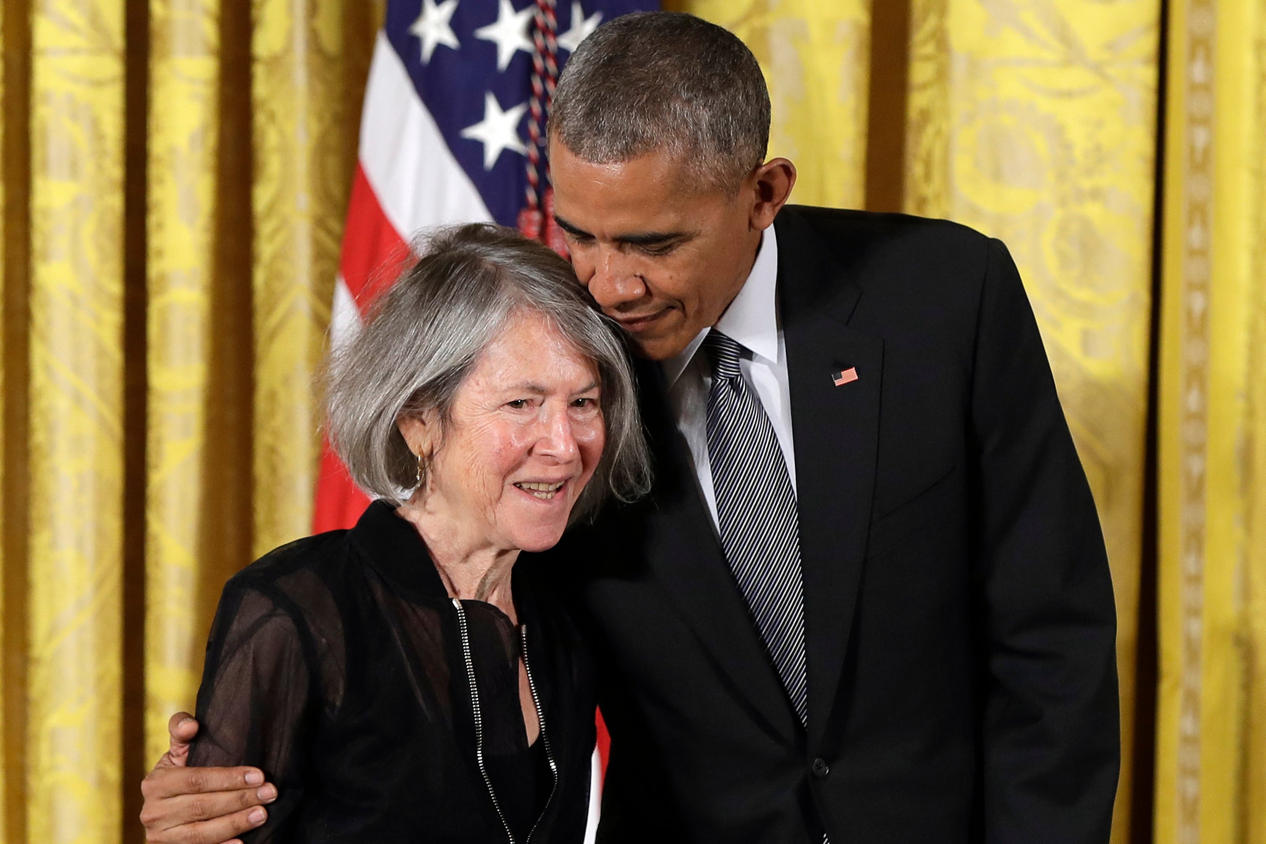 Barack Obama, Louise Gluck