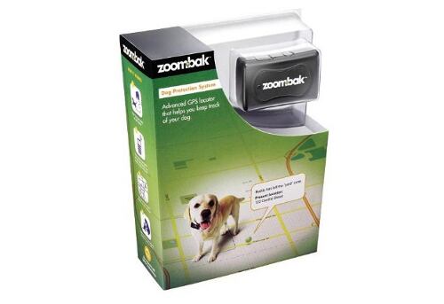 El sistema localizador de Zoombak le enviará una señal de alerta si su perro llega a salir de su casa. 
Valor: US$99,99
