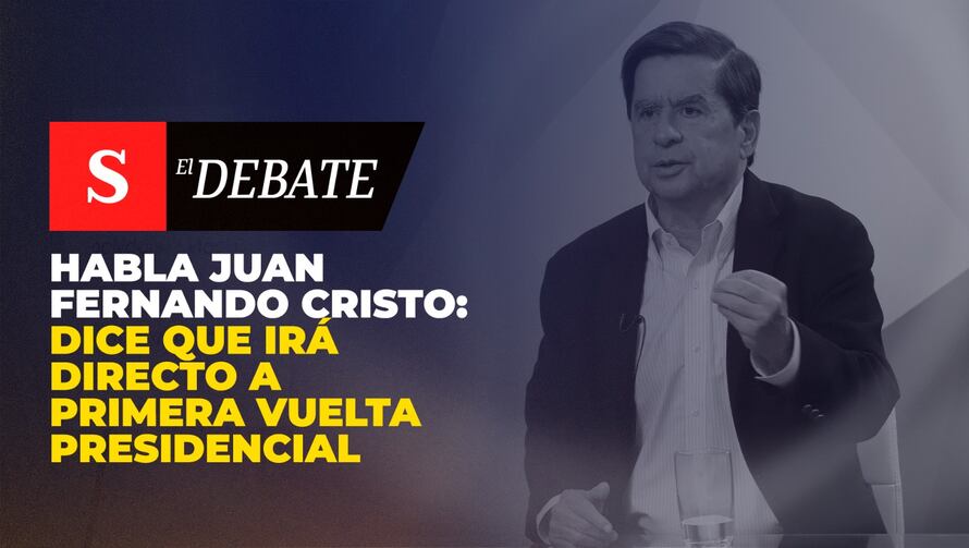 Habla Juan Fernando Cristo: dice que irá directo a primera vuelta presidencial