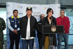 Gustavo Petro y Susana Muhamad.