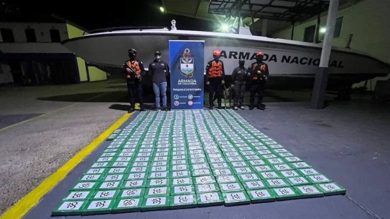 Incautación de cocaína en Cartagena.
