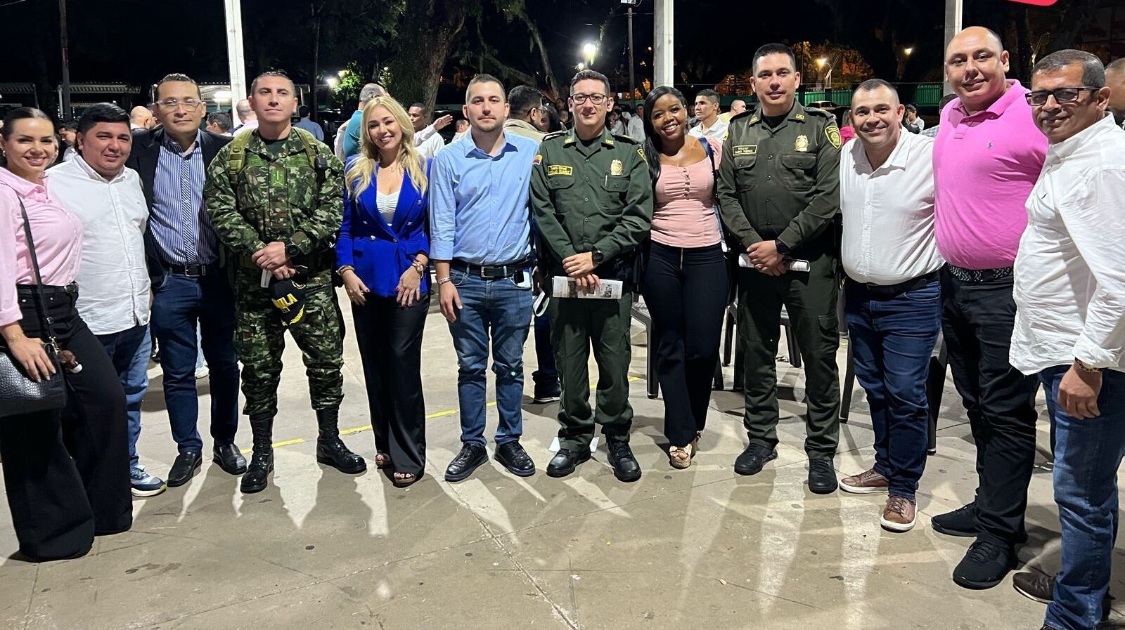 Fotografía minutos antes del ataque a bala en Tuluá, Valle del Cauca.