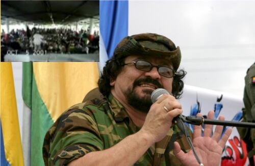 El estudio de López dice que son públicos videos y otras pruebas que demuestran que Convergencia Popular Cívica fue apoyado por el Bloque Central Bolívar. Es conocido, por ejemplo, un video donde Ernesto Báez (foto) dice en Barrancabermeja: “con el liderazgo de las Autodefensas Unidas de Colombia, estamos lanzando una lista única al Senado de la República por todo el Magdalena Medio unido. Una lista encabezada por el señor Carlos Clavijo y el doctor Carlos Higuera...dos hombres incontaminados de las perversidades de la política, dos luchadores del movimiento No al Despeje del sur de Bolívar, dos hombres antisubversivos...”.  