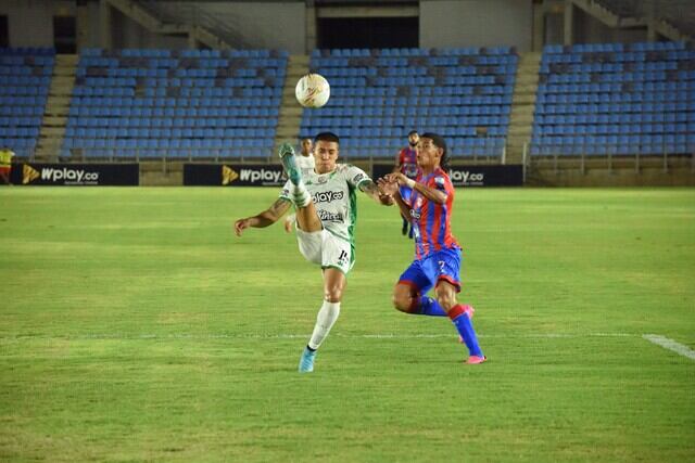 Imagen de partido entre Unión Magdalena y Deportivo Cali en septiembre del 2023.
