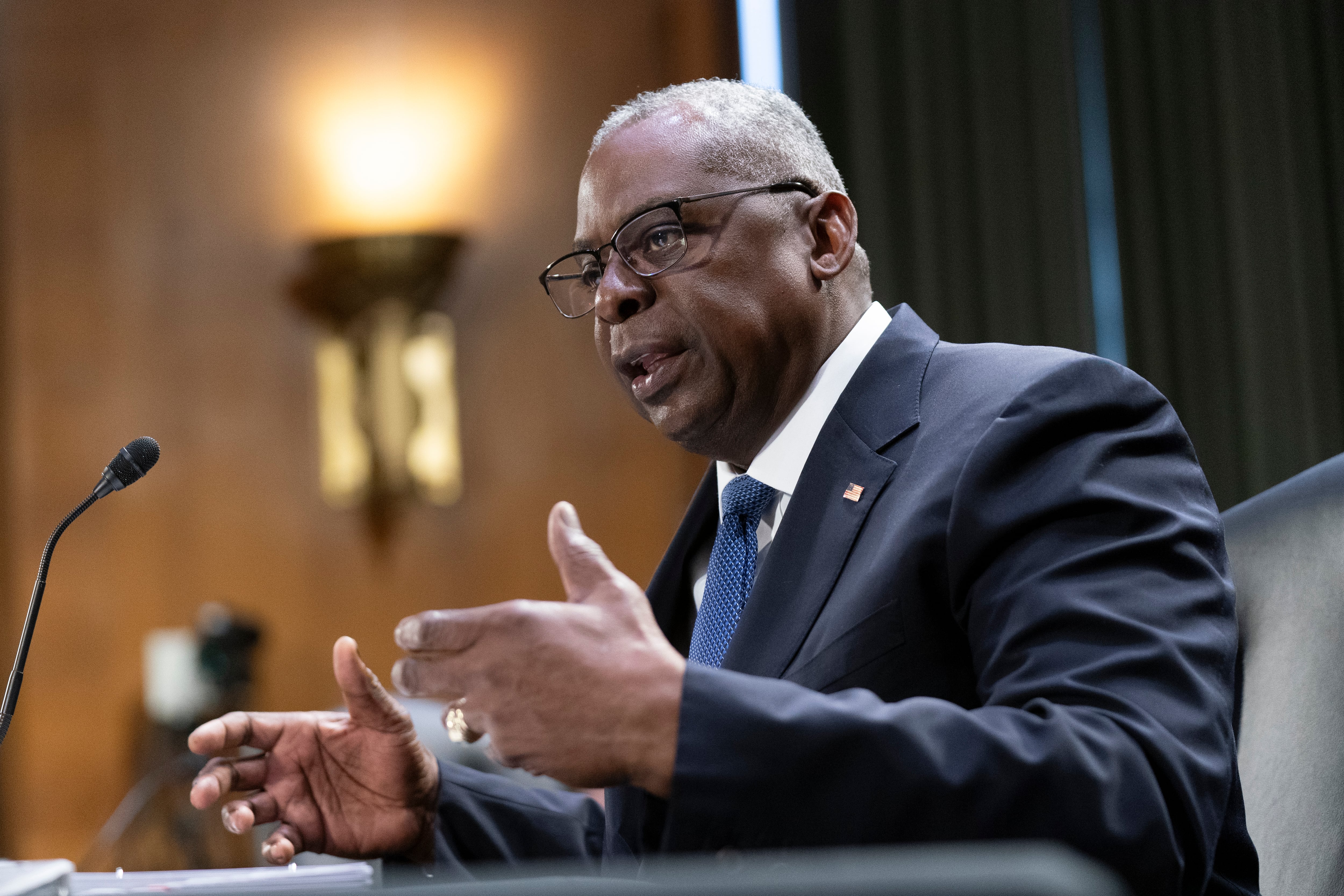 El secretario de Defensa, Lloyd Austin