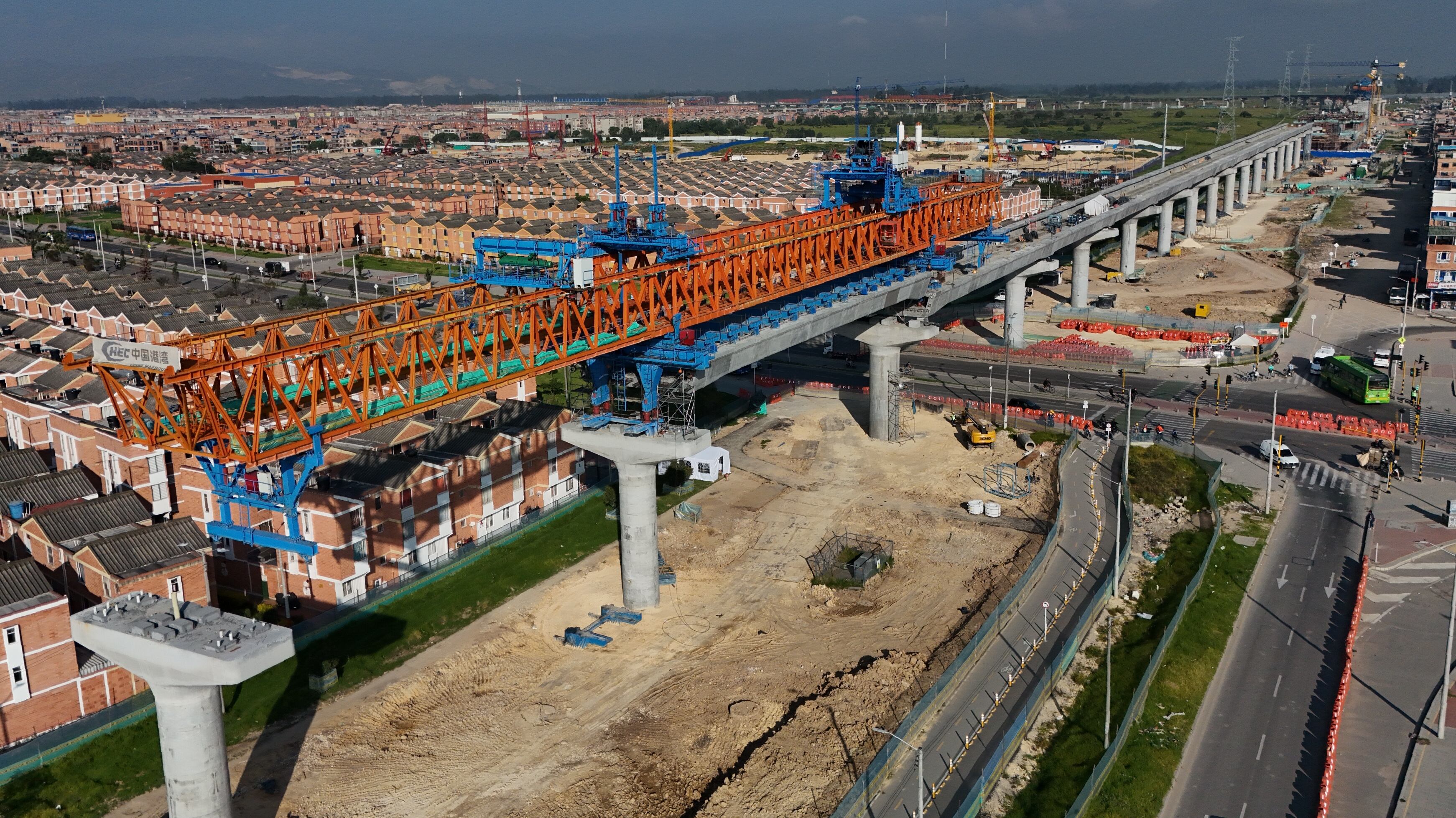 Obras viaducto Metro de Bogotá
enero 9 2024
Panoramica