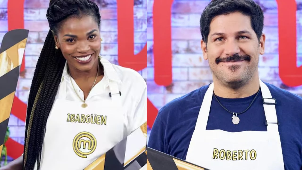 Caterine Ibarguen y Roberto Cano discutieron en MasterChef