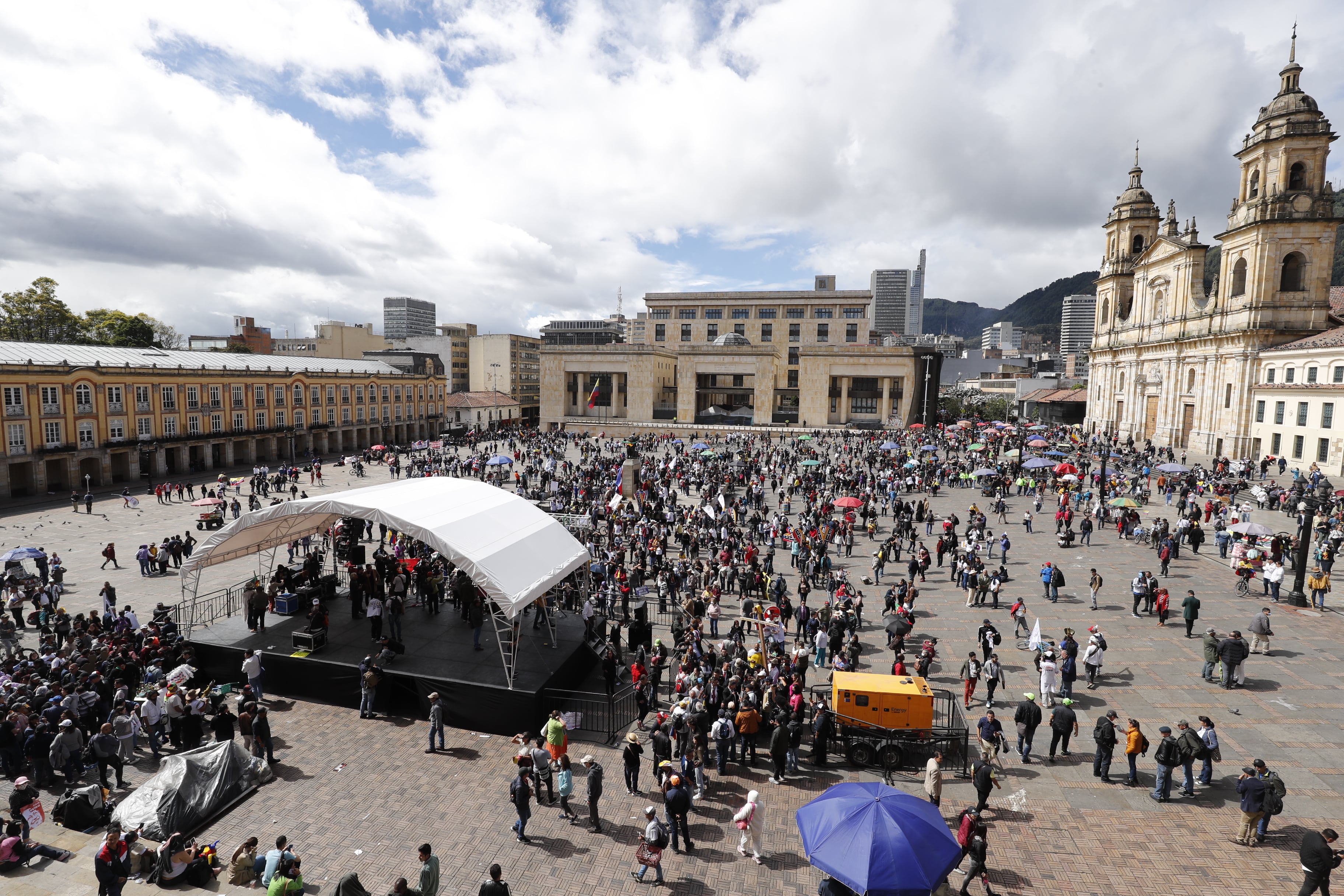 Marchas apoyo al Presidente Gustavo Petro y a las reformas