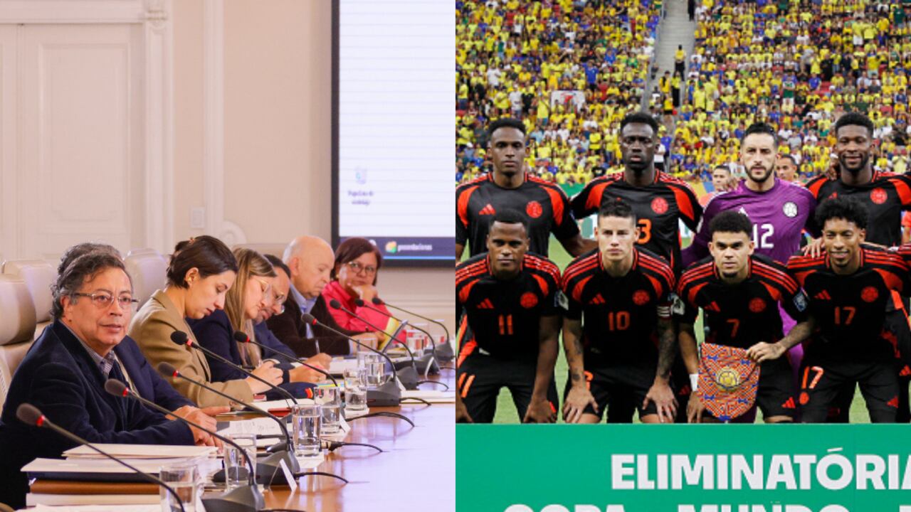 Consejo de ministros y Selección Colombia.