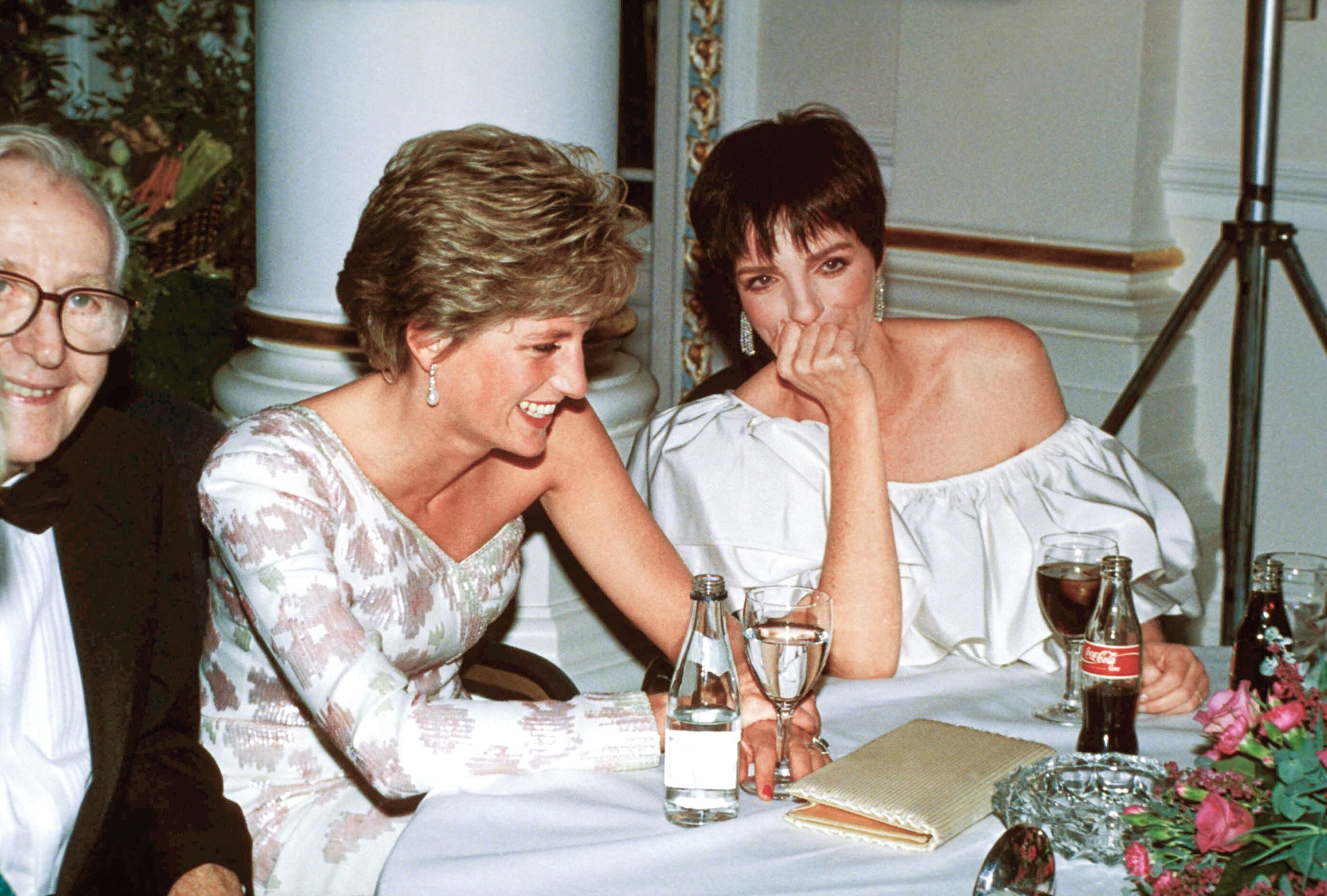 Princesa Diana y Liza Minelli