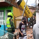 Se registró fuerte accidente de avioneta en Copacabana, Medellín