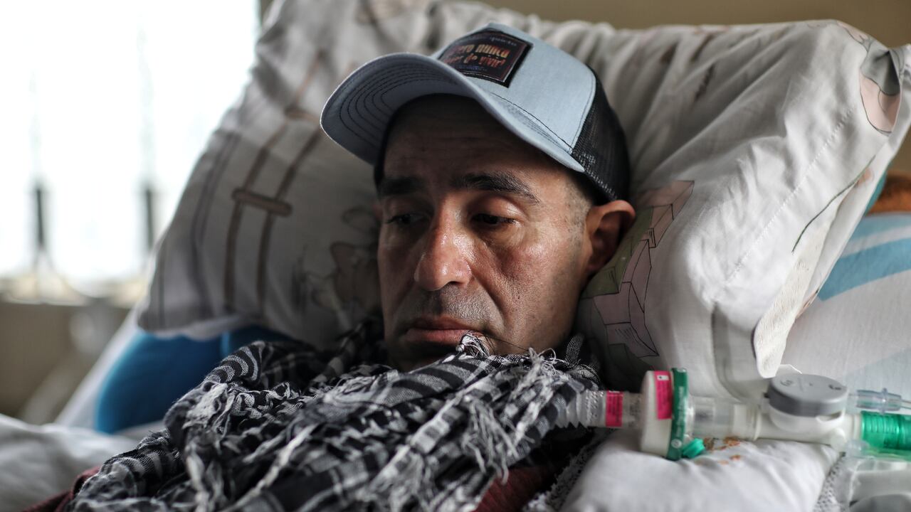 Efrén Salgado fue diagnosticado con ELA en 2016.