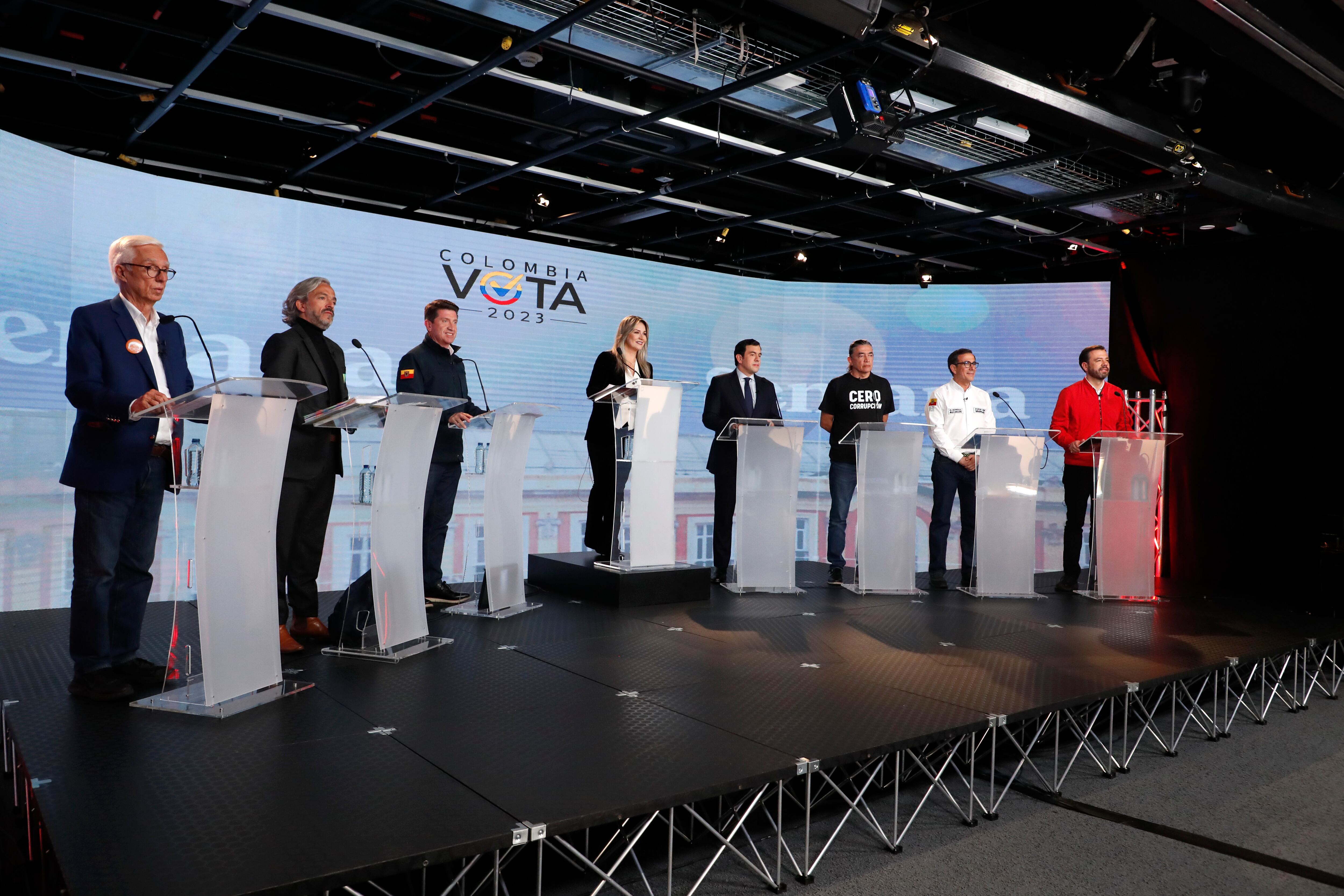 debate final de SEMANA para las elecciones a la Alcaldía de Bogotá 2023