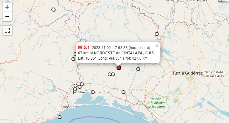 Este fue el movimiento telúrico más fuerte que se sintió en México en las últimas horas