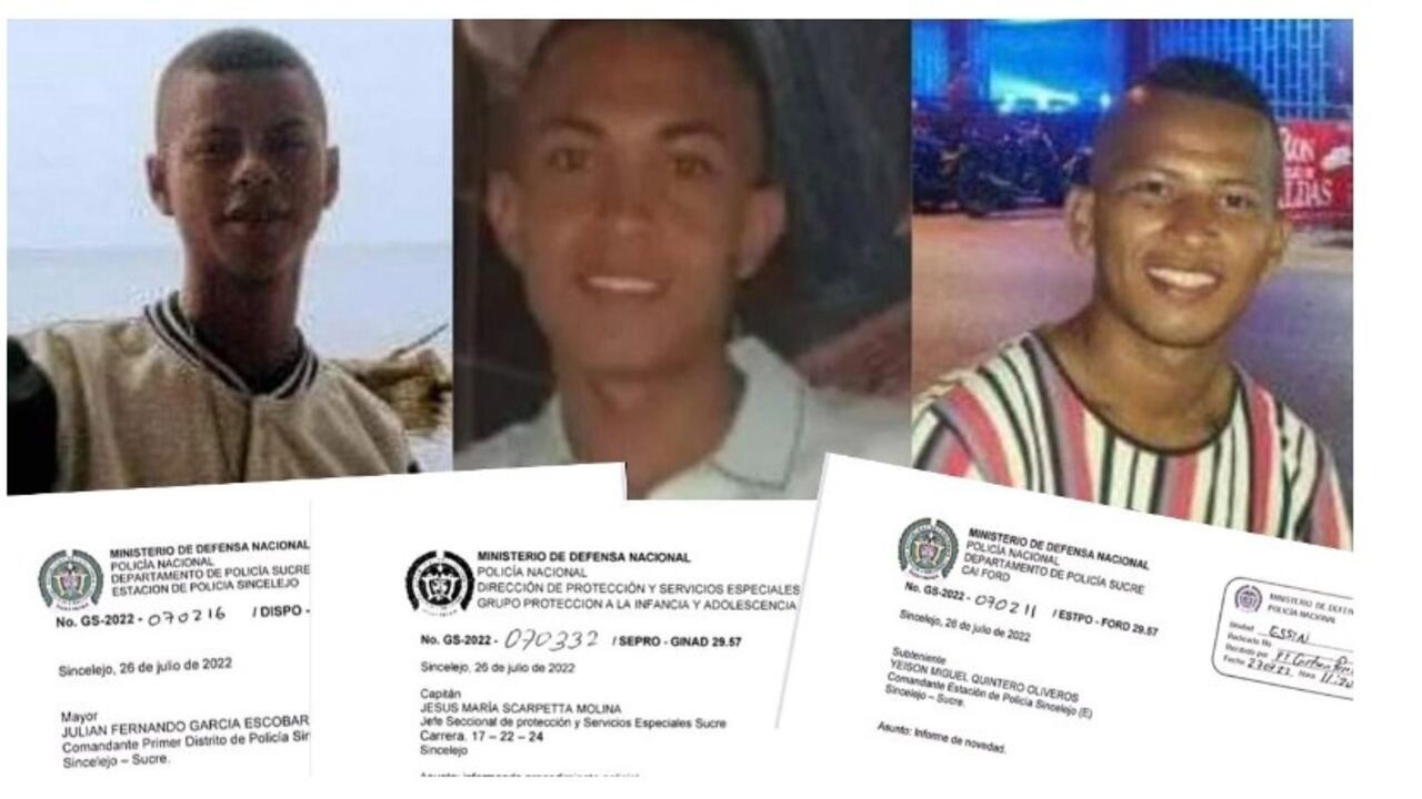 Jóvenes asesinados en Chochó, Sucre
