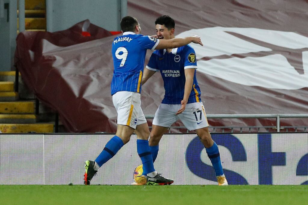 El gol del histórico triunfo del Brighton llegó a los 56 minutos de juego y fue obra de Steven Alzate, nacido en Londres pero de padres colombianos.