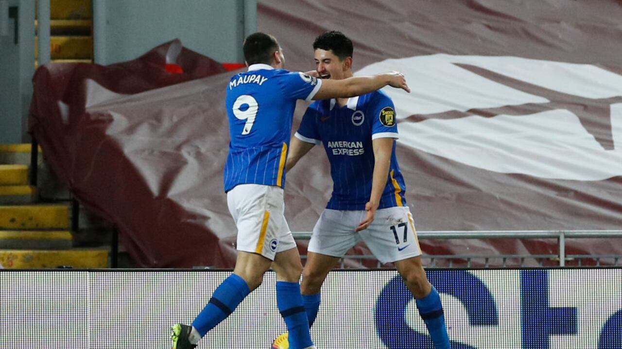 El gol del histórico triunfo del Brighton llegó a los 56 minutos de juego y fue obra de Steven Alzate, nacido en Londres pero de padres colombianos.