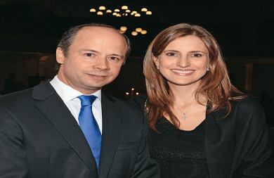 Francisco Lloreda y María Cecilia Cabal.