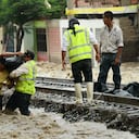 Los peruanos se ven afectados por la lluvias en este inicio de año.
