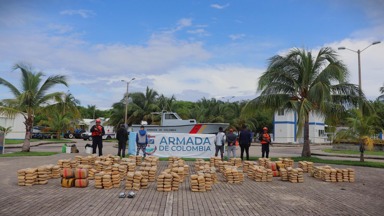 Armada incauta más de una tonelada de marihuana y coca en San Andrés; así fue la operación conjunta con EE. UU.