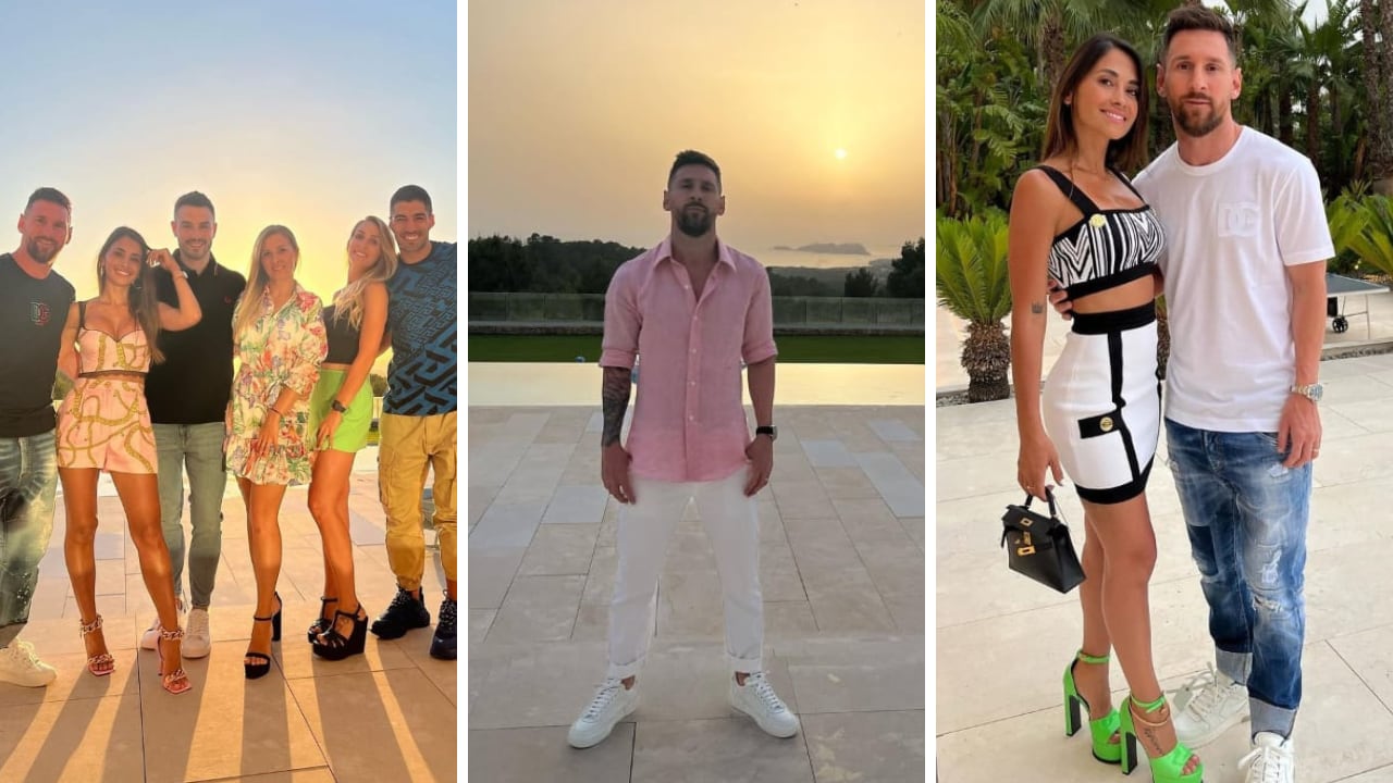 Lionel Messi celebró por lo alto sus 35 años de vida.