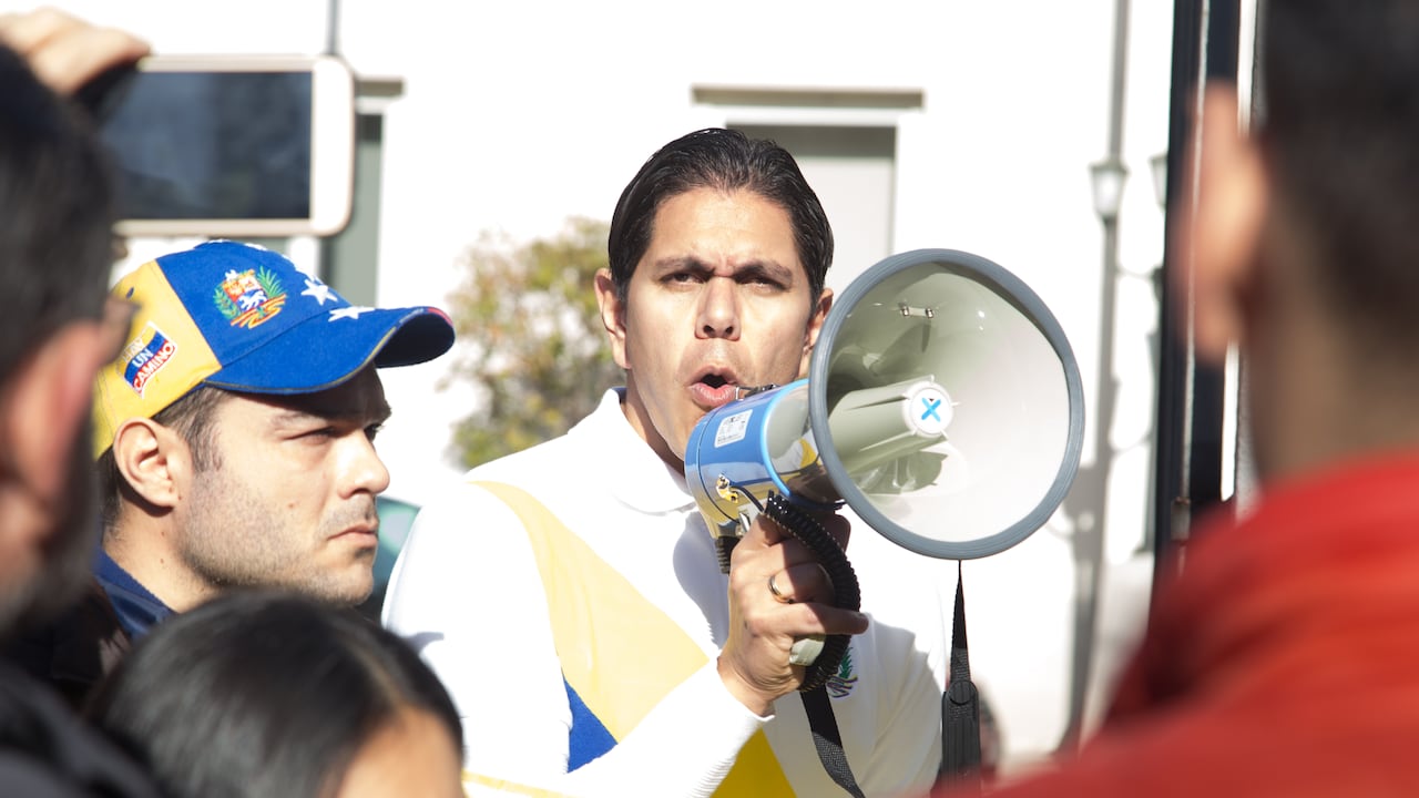 Lester Toledo, opositor venezolano.