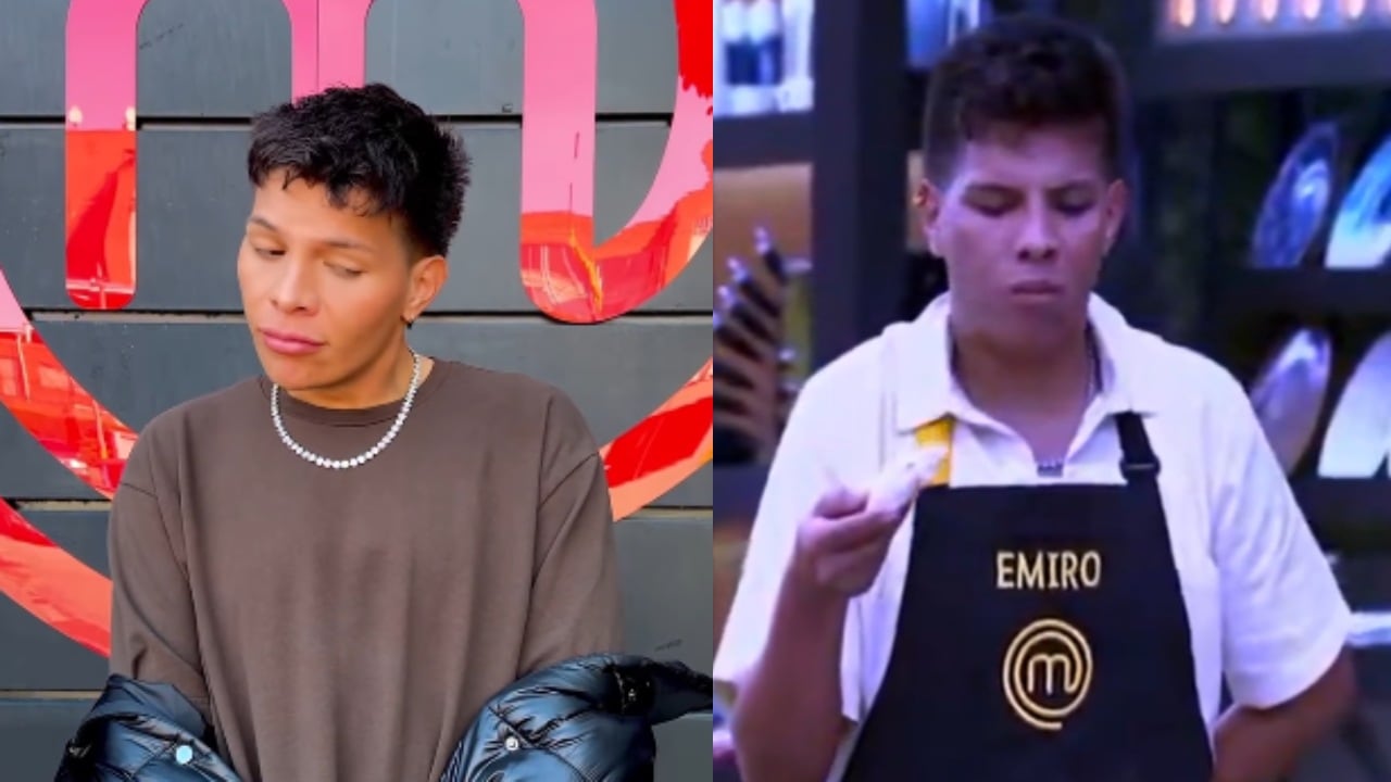 Emiro Navarro en MasterChef Celebrity 2026.