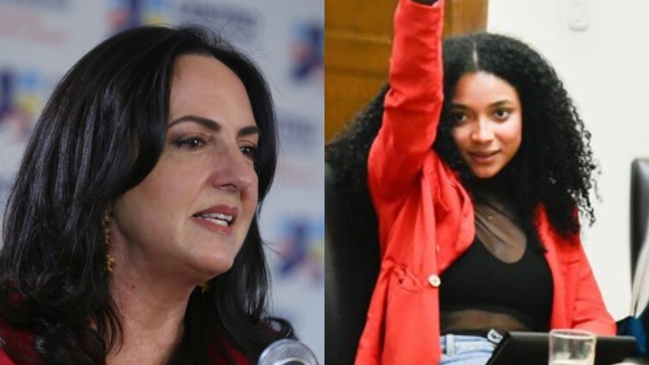 De izquierda a derecha: María Fernanda Cabal y Juliana Guerrero.