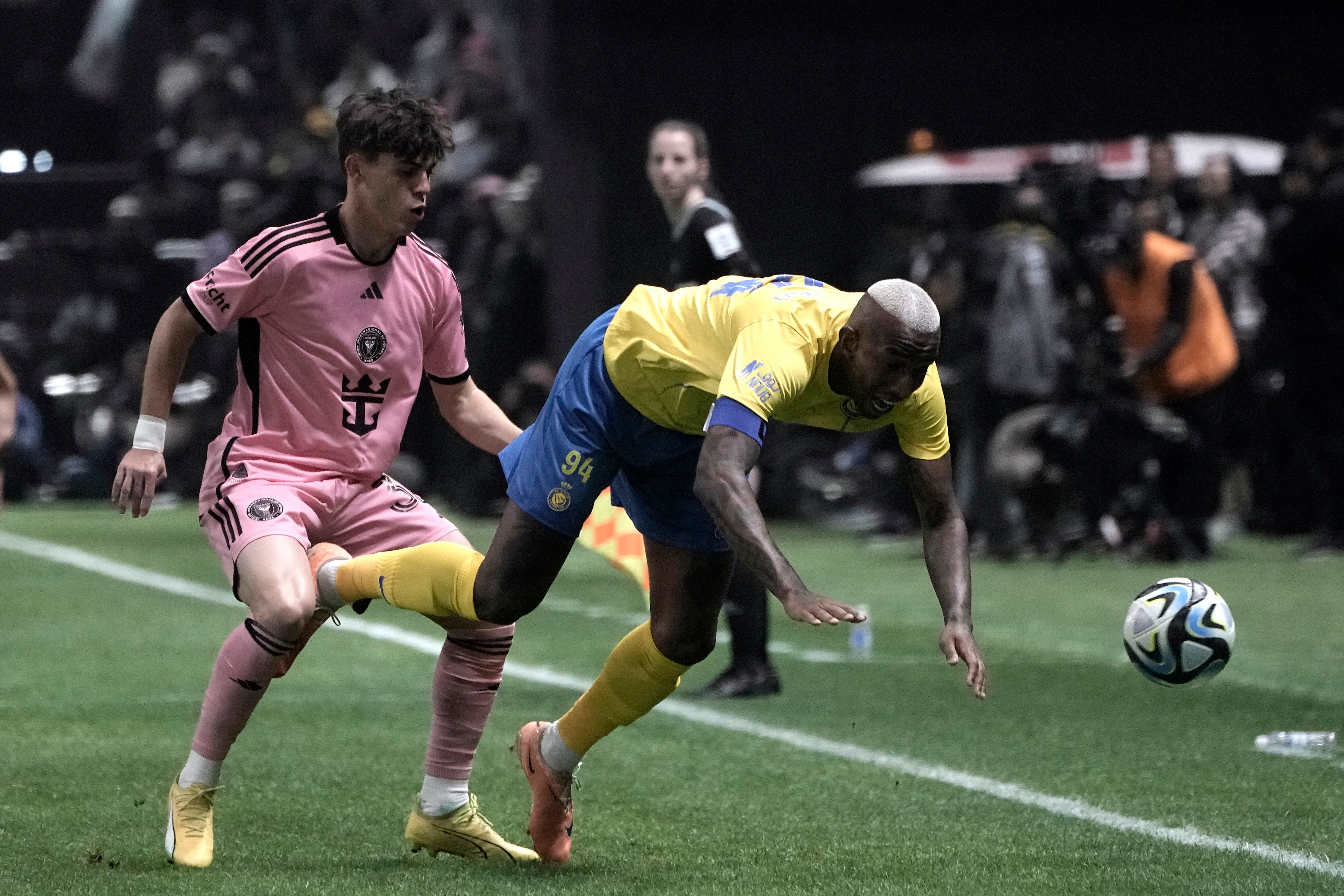 Al Nassr vs Inter Miami - partido amistoso